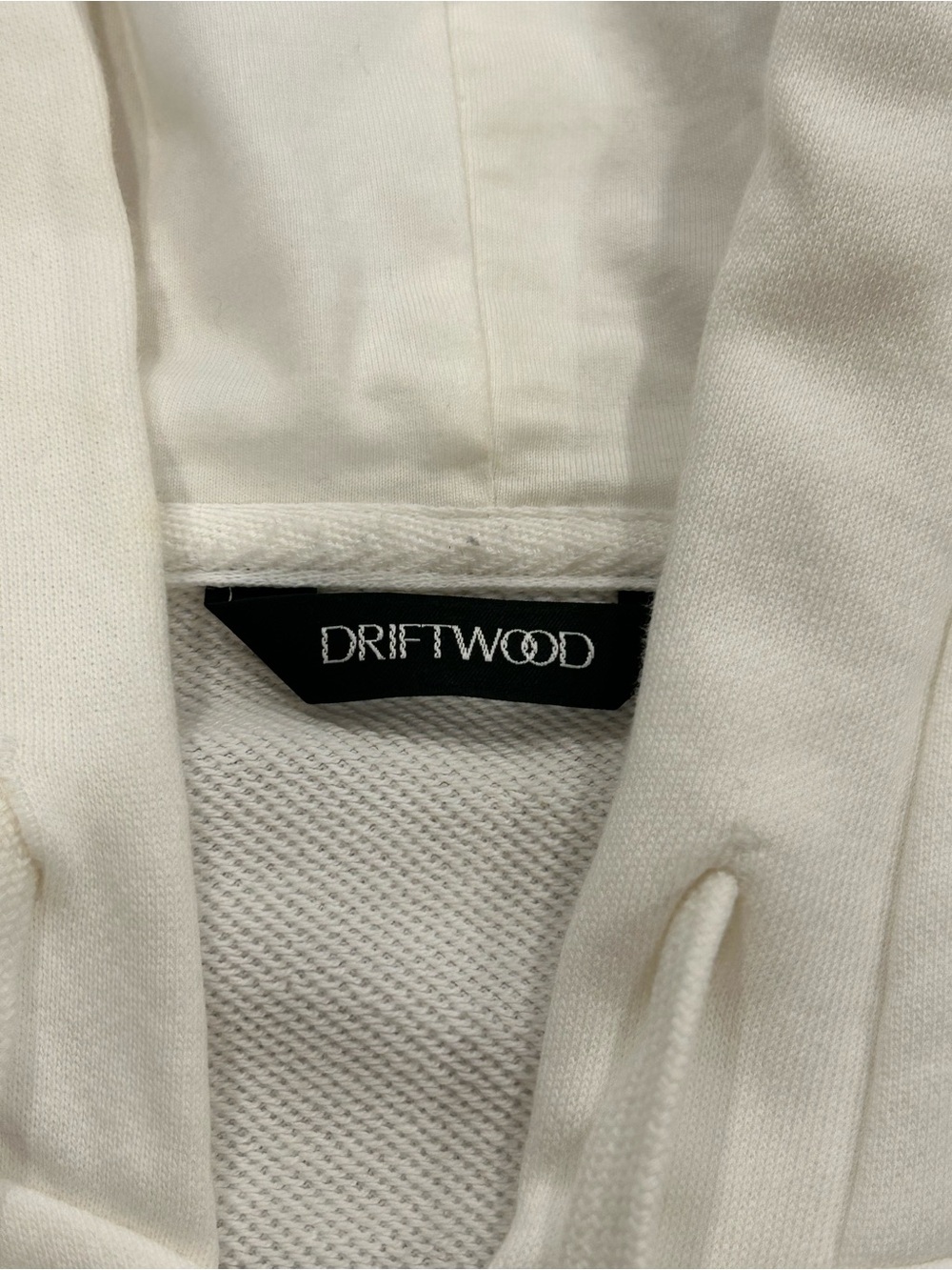 Driftwood White Zip Up Hoodie with Floral Embroidery - Sunny Garden - Picture 5 of 13
